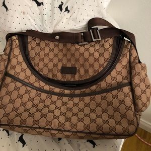 Gucci diaper bag